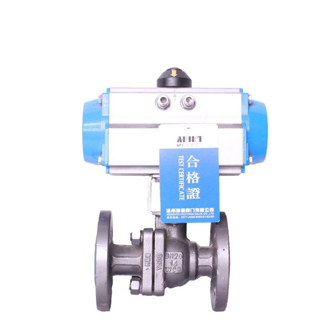 Carbon steel pneumatic ball valve